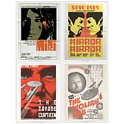 Star Trek The Original Series Fine Art Poster Set 6